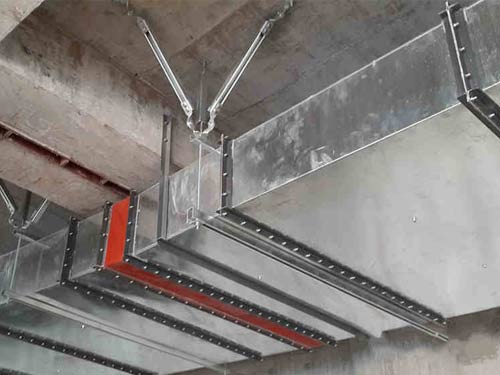 風(fēng)管抗震支架安裝步驟